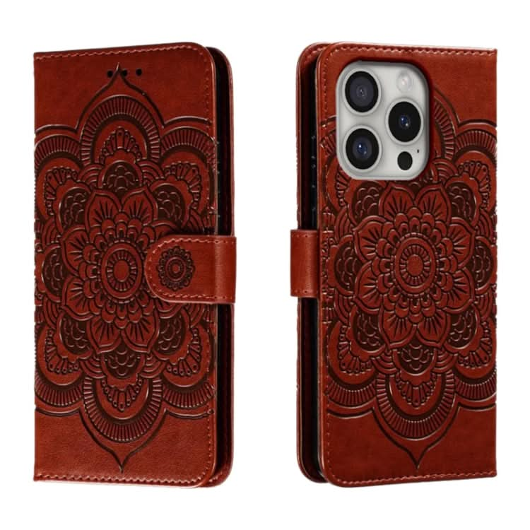 Mandala Embossing Pattern Horizontal Flip Leather Phone Case, Series 2