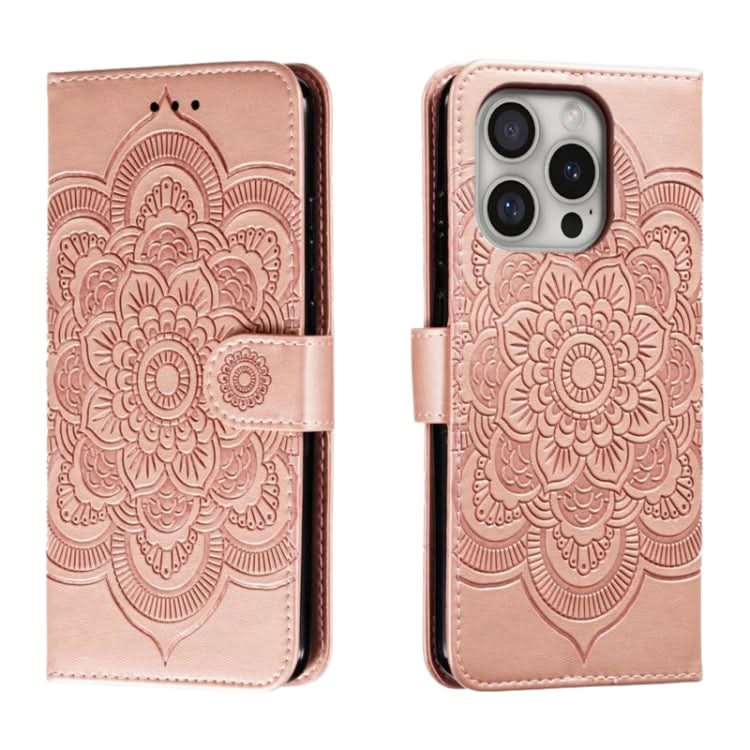 Mandala Embossing Pattern Horizontal Flip Leather Phone Case, Series 2