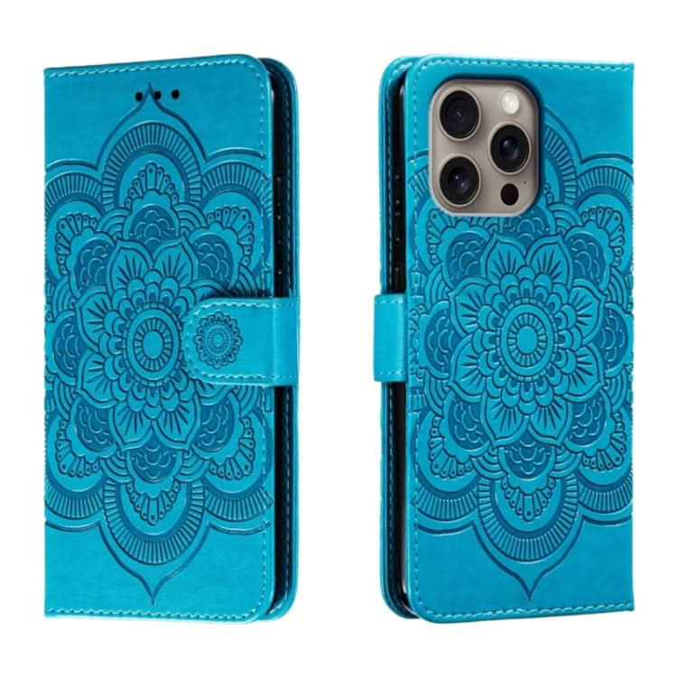 Mandala Embossing Pattern Horizontal Flip Leather Phone Case, Series 2