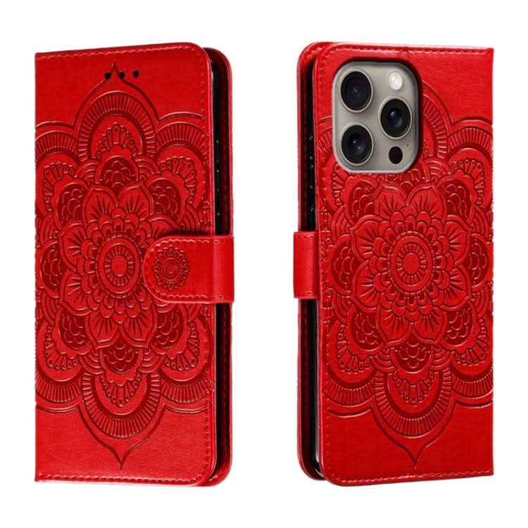 Mandala Embossing Pattern Horizontal Flip Leather Phone Case, Series 2