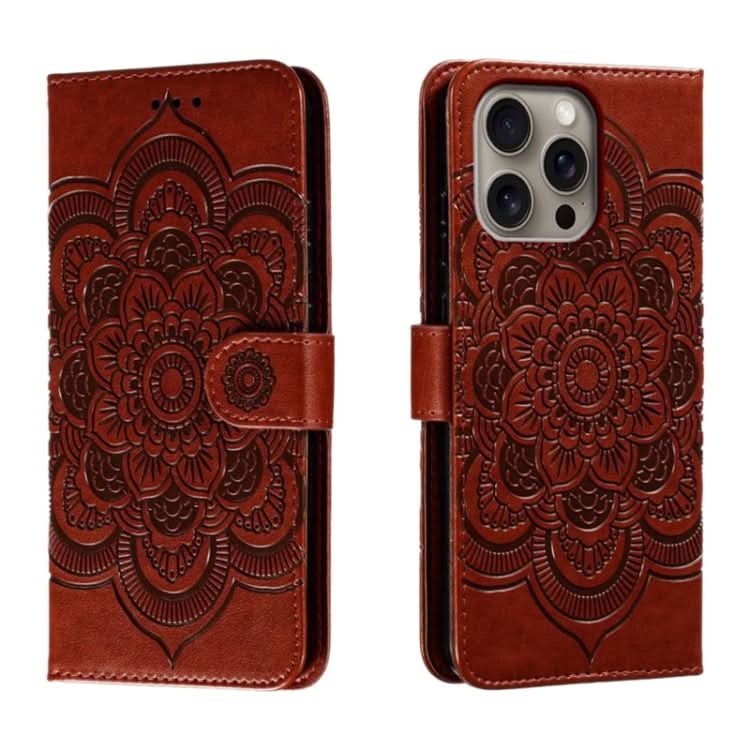 Mandala Embossing Pattern Horizontal Flip Leather Phone Case, Series 2