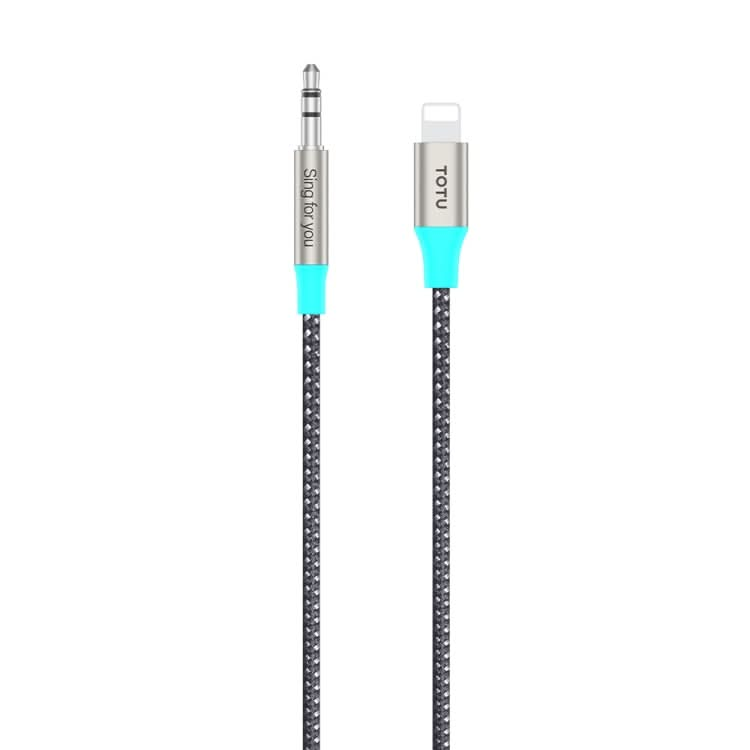 TOTU AD-4 8 Pin to 3.5mm Male AUX Audio Adapter Cable