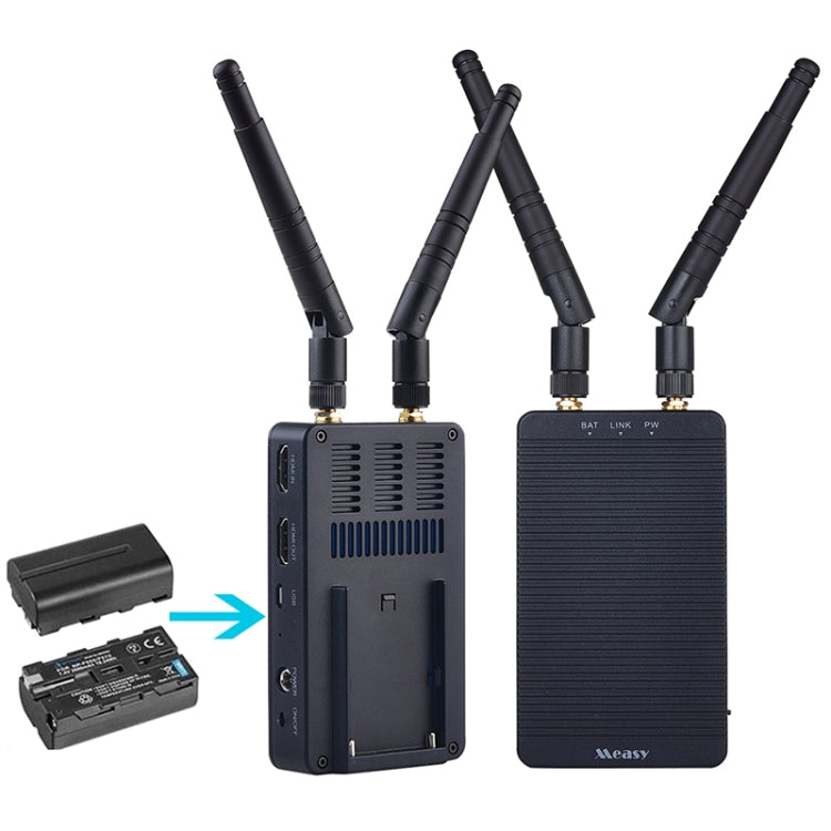 Measy T1 4K HDMI 2.0 Wireless Audio Video Transmitter Receiver Extender Transmission System, Transmission Distance: 400m,