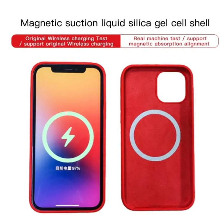 Liquid Silicone Full Coverage MagSafe Phone Case, Series 4