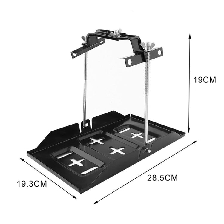 Car Universal Battery Bracket Adjustable Battery Fixed Holder + Base Tray ÎҵÄÉ̵ê