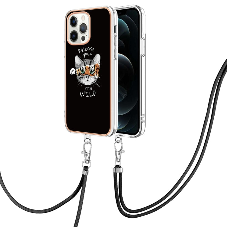 Electroplating Dual-side IMD Phone Case with Lanyard, Series 1