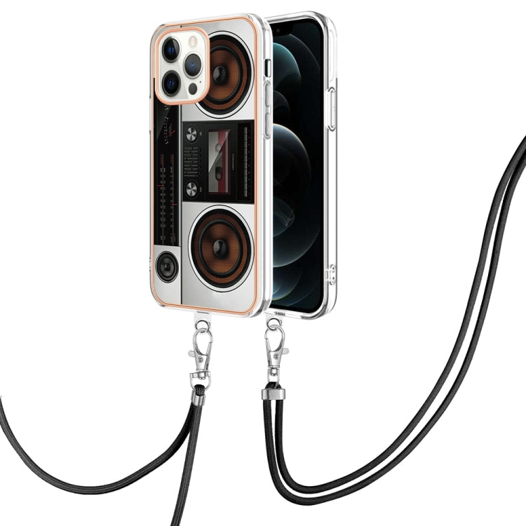 Electroplating Dual-side IMD Phone Case with Lanyard, Series 1