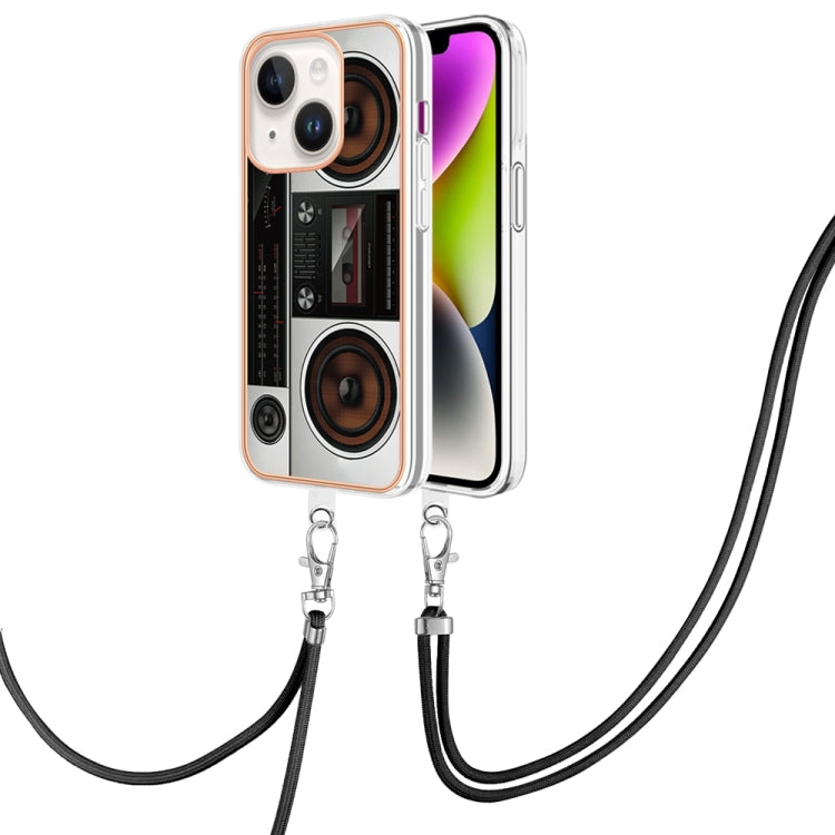 Electroplating Dual-side IMD Phone Case with Lanyard, Series 6