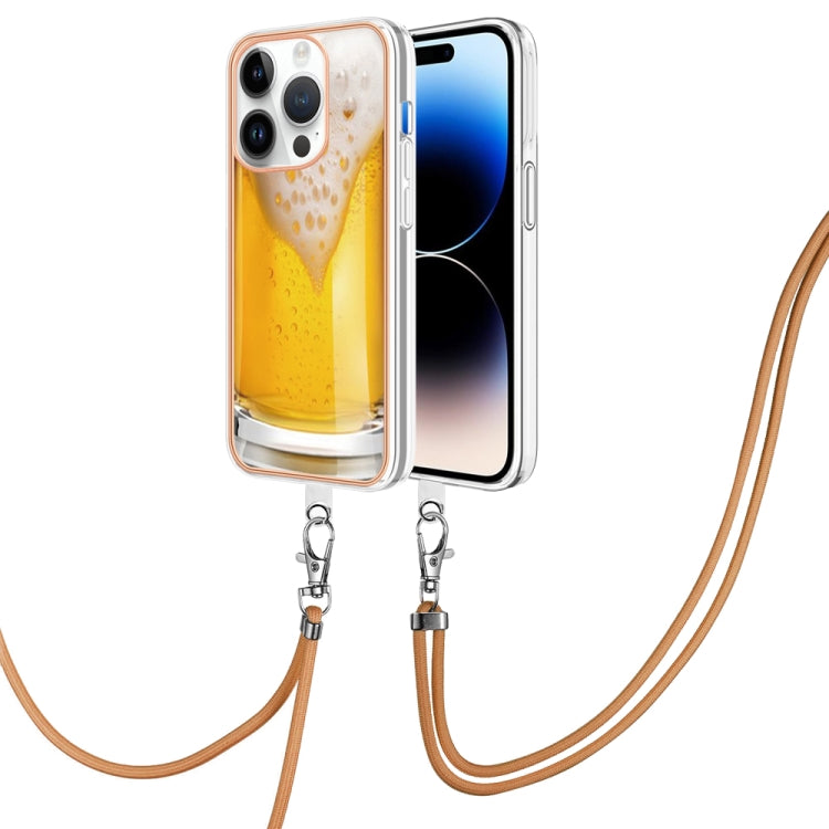 Electroplating Dual-side IMD Phone Case with Lanyard, Series 5