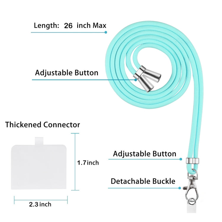 Electroplating Dual-side IMD Phone Case with Lanyard, Series 5