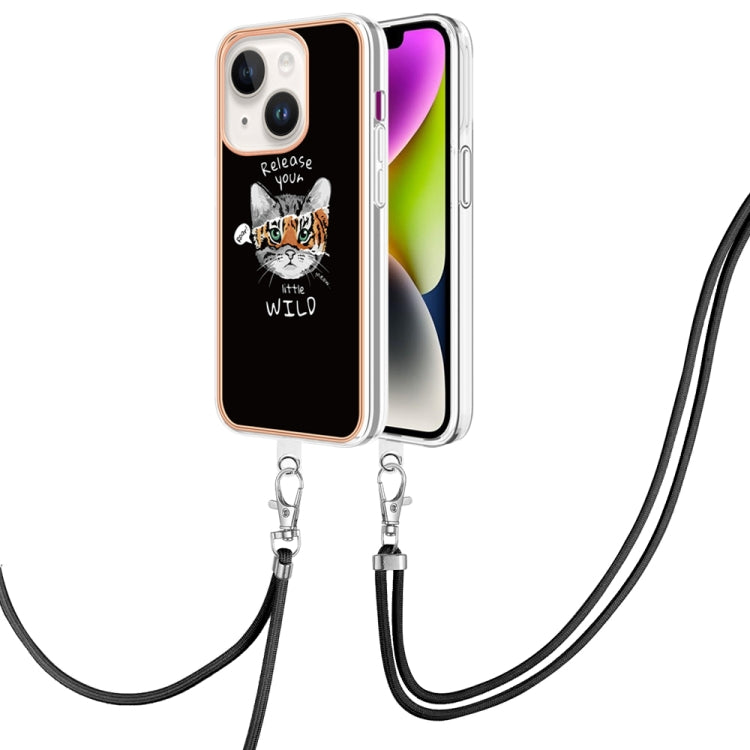 Electroplating Dual-side IMD Phone Case with Lanyard, Series 7