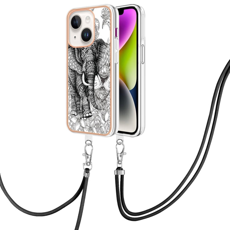 Electroplating Dual-side IMD Phone Case with Lanyard, Series 2