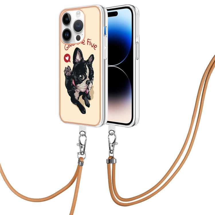 Electroplating Dual-side IMD Phone Case with Lanyard, Series 4