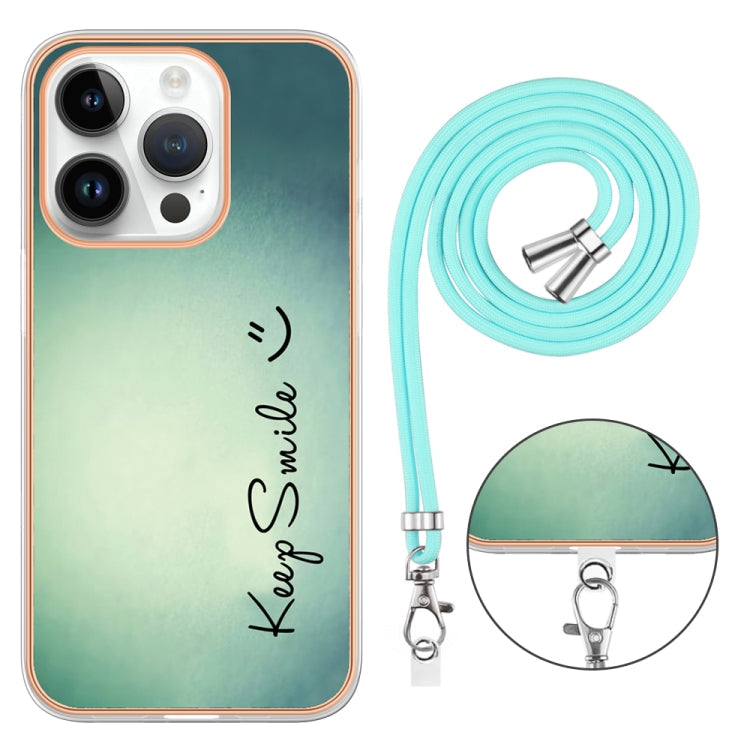 Electroplating Dual-side IMD Phone Case with Lanyard, Series 3