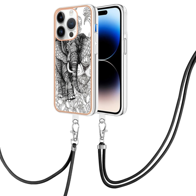 Electroplating Dual-side IMD Phone Case with Lanyard, Series 3