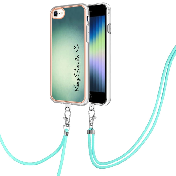 Electroplating Dual-side IMD Phone Case with Lanyard, Series 6