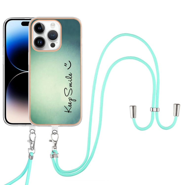 Electroplating Dual-side IMD Phone Case with Lanyard, Series 7