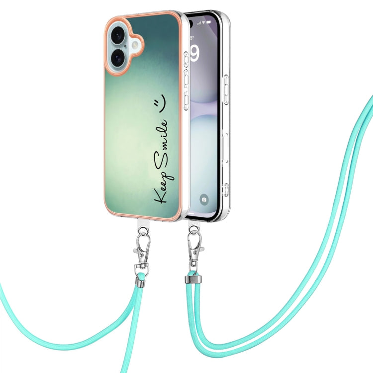 Electroplating Dual-side IMD Phone Case with Lanyard, Series 2