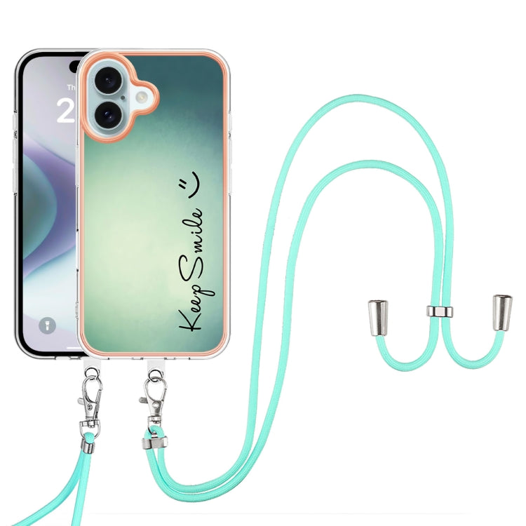 Electroplating Dual-side IMD Phone Case with Lanyard, Series 2