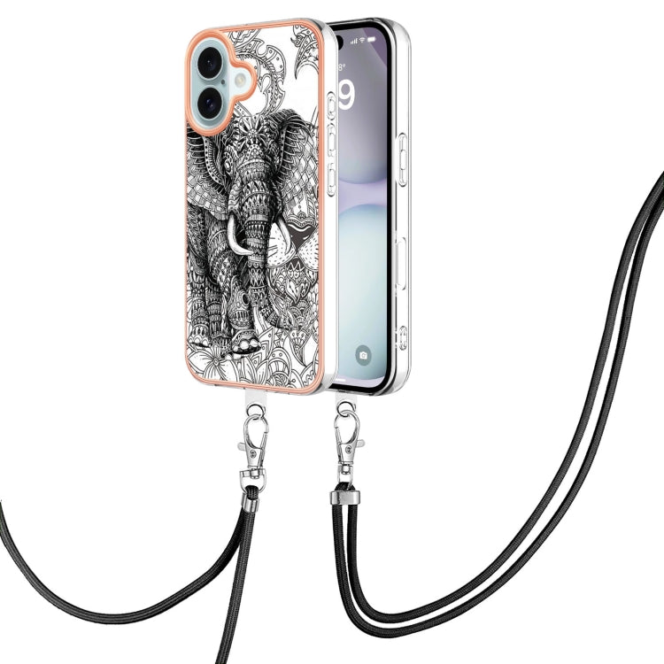 Electroplating Dual-side IMD Phone Case with Lanyard, Series 2