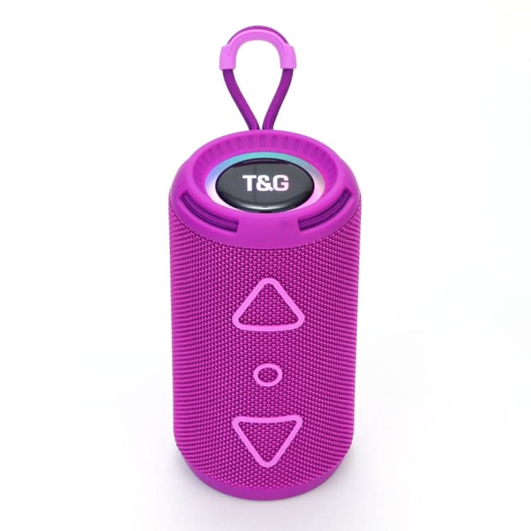 T&G TG-656 Portable Wireless 3D Stereo Subwoofer Bluetooth Speaker Support FM / LED Atmosphere Light