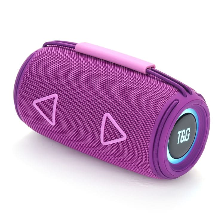 T&G TG-657 Portable Wireless 3D Stereo Subwoofer Bluetooth Speaker Support FM / LED Atmosphere Light