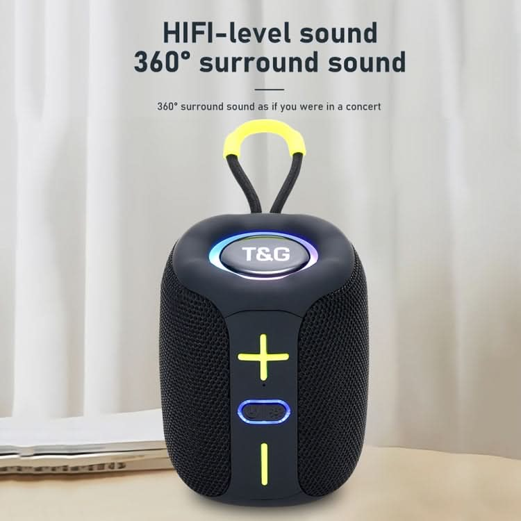 T&G TG-658 Outdoor USB High Power 8W Heavy Bass Wireless Bluetooth Speaker