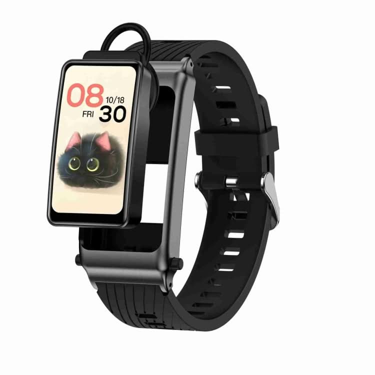 K80 1.57 inch Silicone Band IP67 Earphone Detachable Smart Watch Support Bluetooth Call