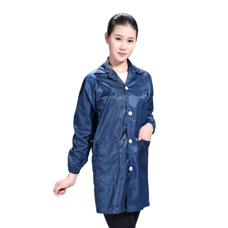 Electronic Factory Anti Static Blue Dust-free Clothing Stripe Dust-proof Clothing, Series 1