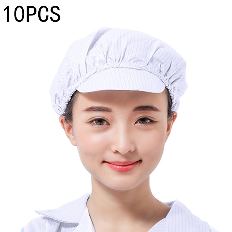 10 PCS Anti-static Dust-free Workshop Duck Tongue Working Cap With Skylight