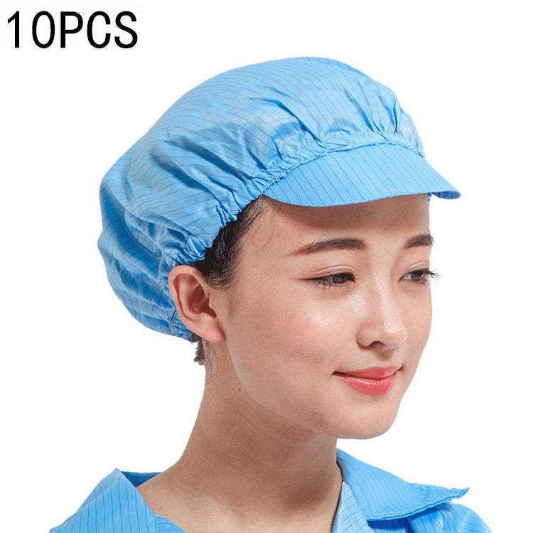 10 PCS Anti-static Dust-free Workshop Duck Tongue Working Cap With Skylight