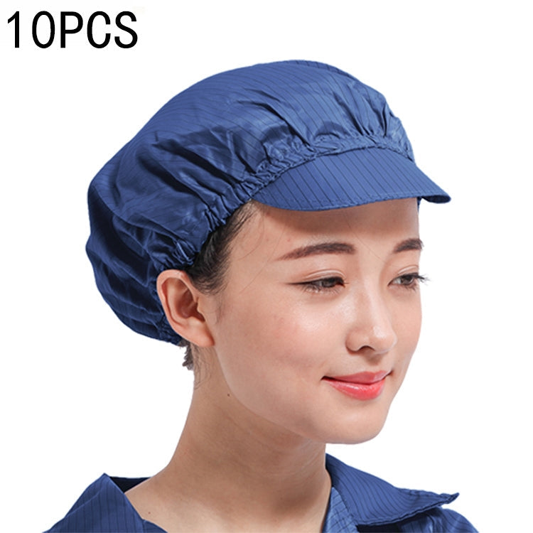 10 PCS Anti-static Dust-free Workshop Duck Tongue Working Cap With Skylight