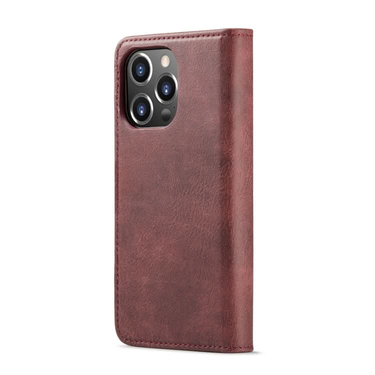 DG.MING Crazy Horse Texture Detachable Magnetic Leather Phone Case, Series 1