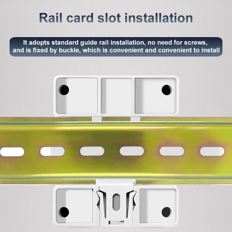 KWS-302WF 170-270V Multifunctional AC Digital Display Rail Voltage and Current Monitoring Meter Reluova