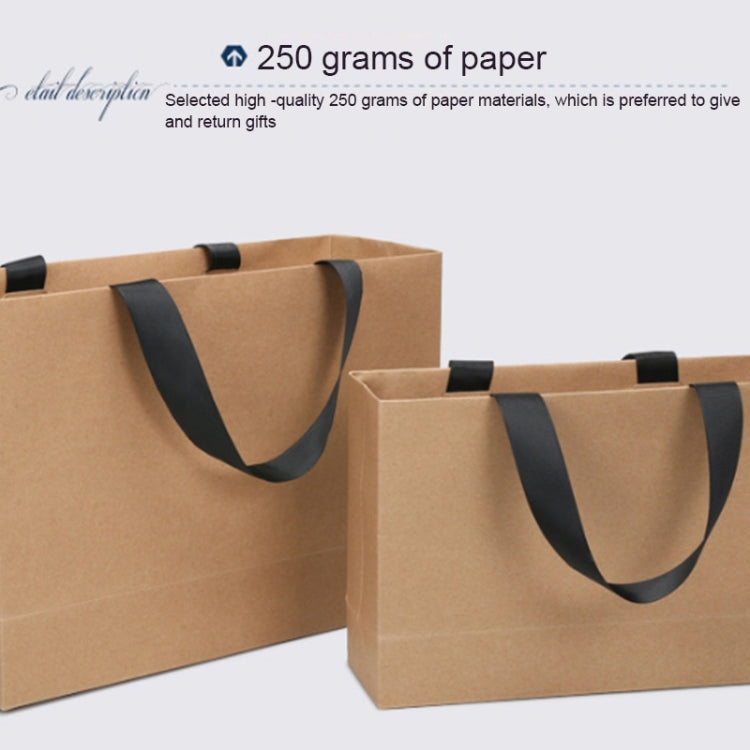 Buff Shopping Kraft Paper Bag Handbag