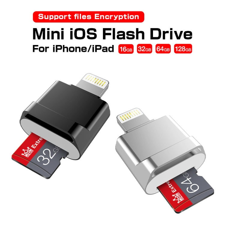 MicroDrive 8pin To TF Card Adapter Mini iPhone & iPad TF Card Reader