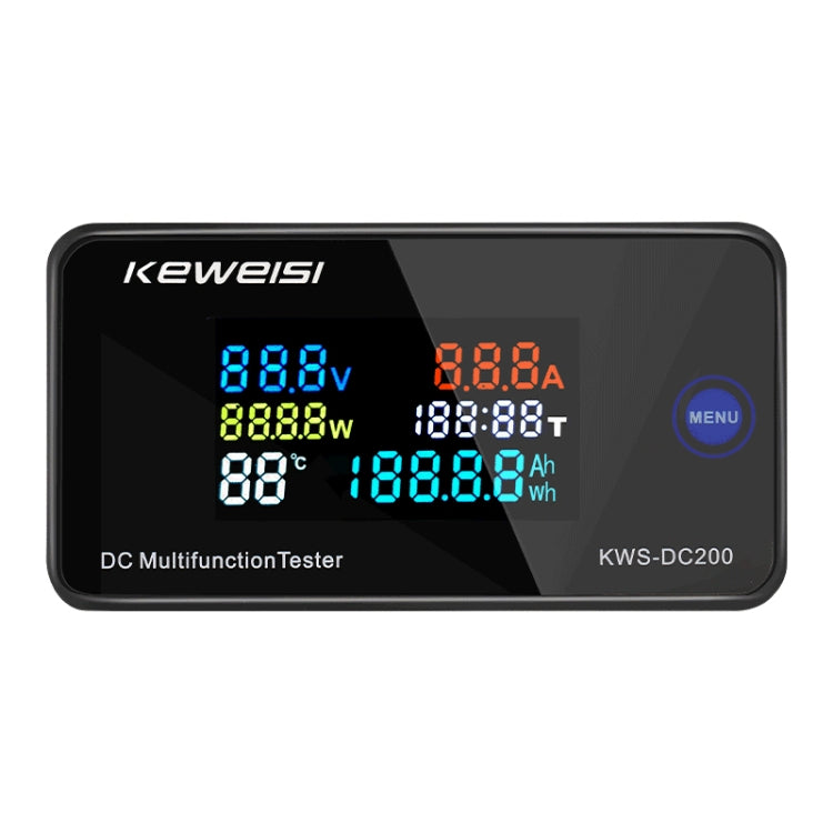 KWS-DC200-10A 8-120V DC Digital Display Voltage Current Watch Built in Shunt Reluova