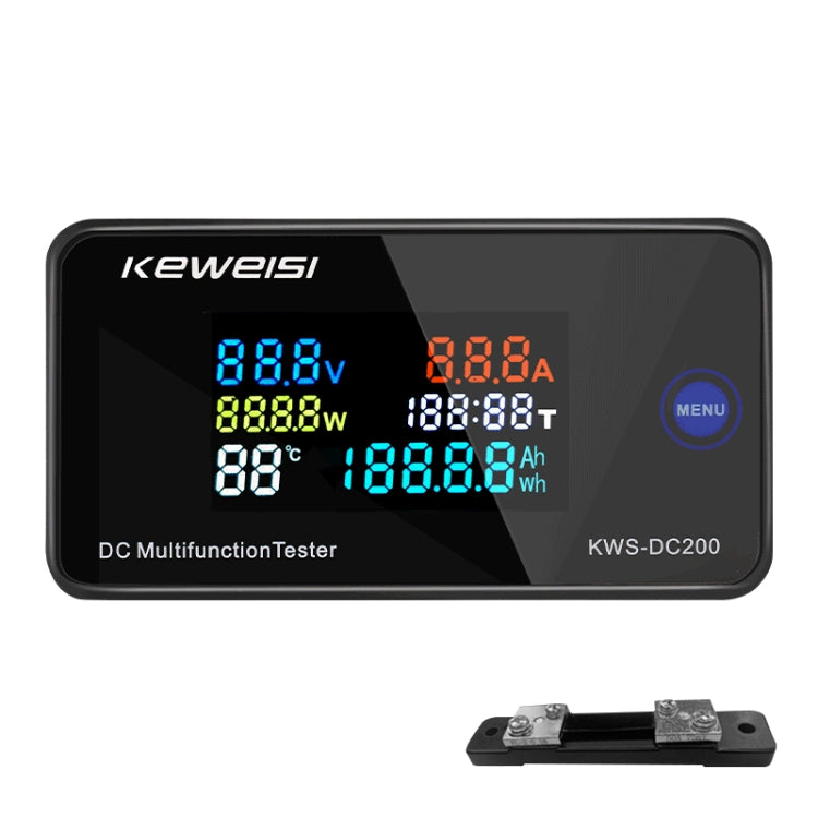 KWS-DC200-50A 8-120V DC Digital Display Voltage Current Watch with Shunt Reluova