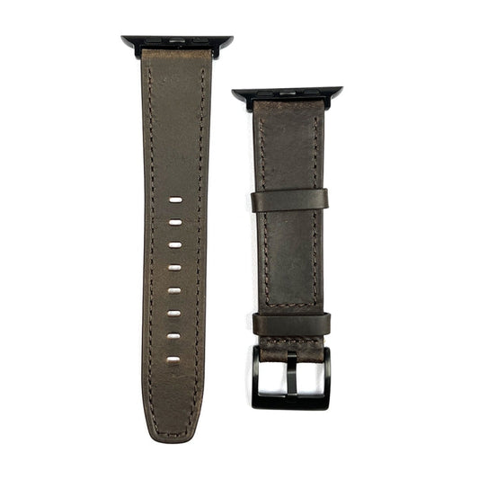 Retro Texture Leather Watch Band, Series 4