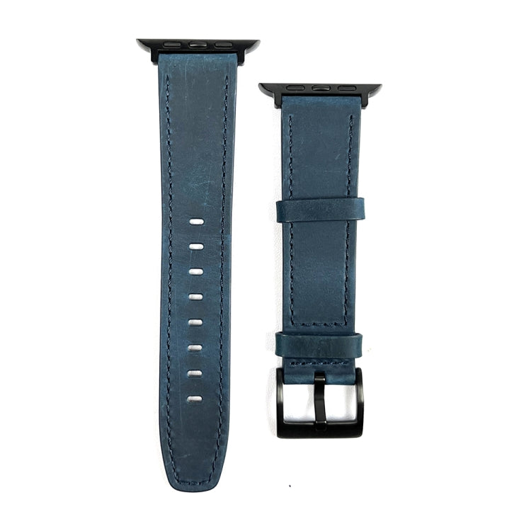 Retro Texture Leather Watch Band, Series 4