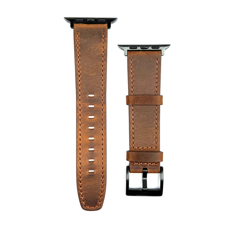 Retro Texture Leather Watch Band, Series 2