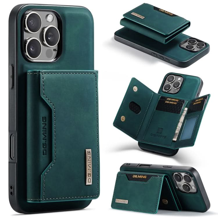 DG.MING M2 Series 3-Fold Card Bag Wallet Leather Phone Case, Series 2