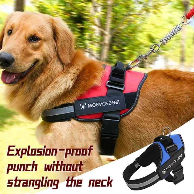 Pet Dog Anti Sprint Oxford Cloth K9 Chest Strap Traction Rope Strap - Reluova