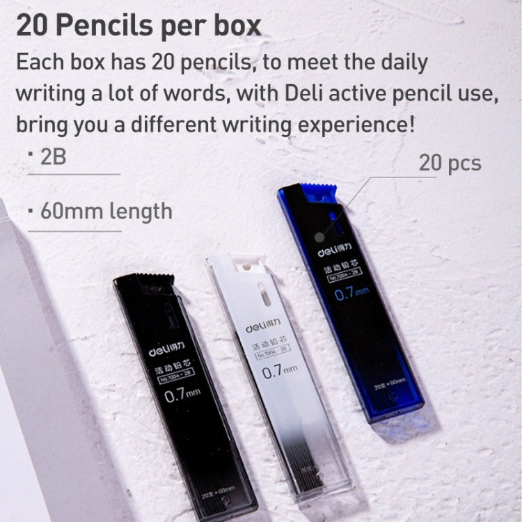 Deli 7003 0.5mm Movable Lead 2B Automatic Pencil Refill My Store