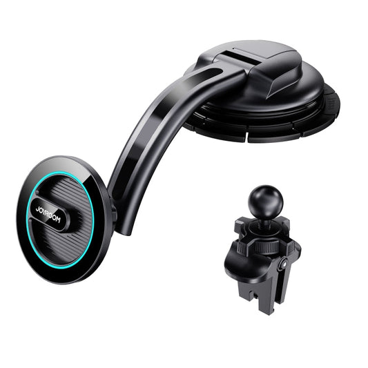 JOYROOM JR-ZS366-W 2 in 1 Dashboard Air Vent Magnetic Car Phone Mount Kit