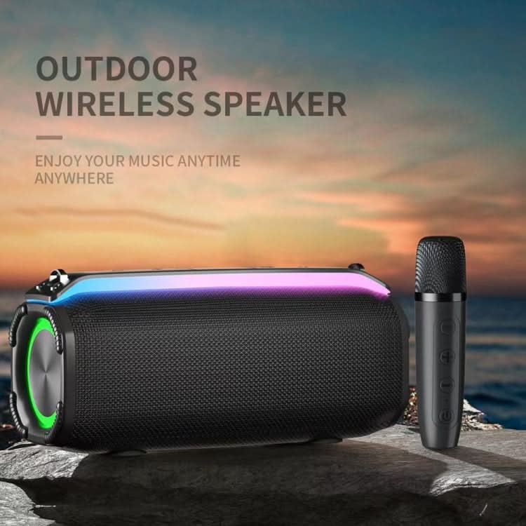 New RiXing NR8809 20W Outdoor Portable TWS Smart Wireless Bluetooth Speaker