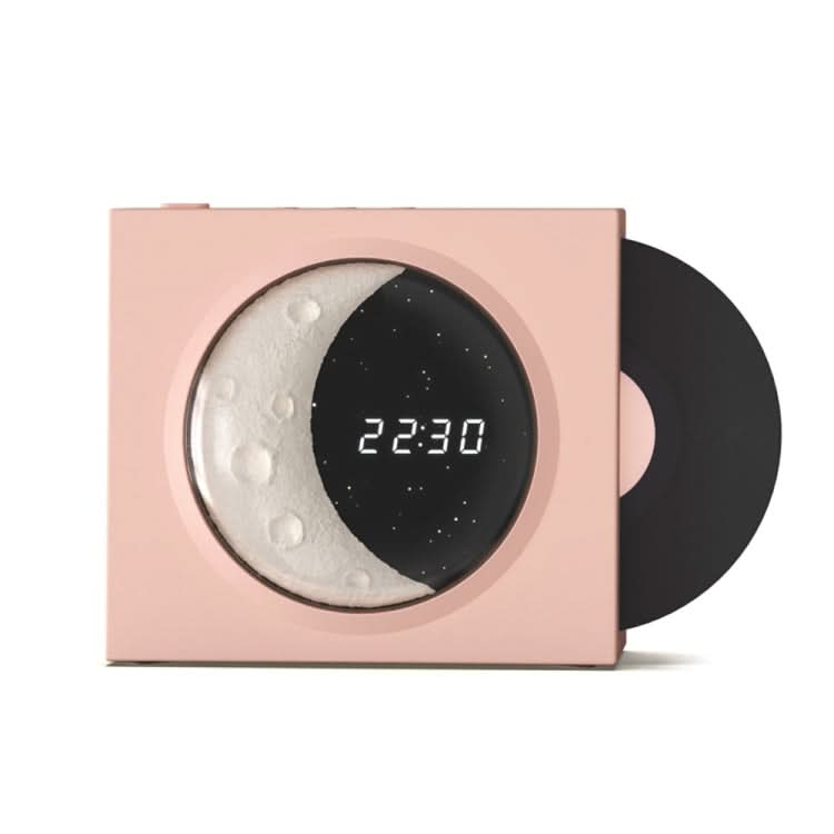 X09 Moon Clock Bluetooth Speaker Desktop Smart Wireless Speaker