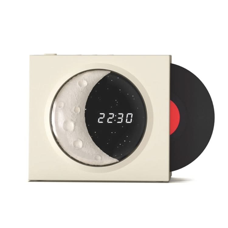 X09 Moon Clock Bluetooth Speaker Desktop Smart Wireless Speaker