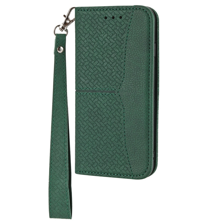 Woven Texture Stitching Magnetic Leather Phone Case, Series 2