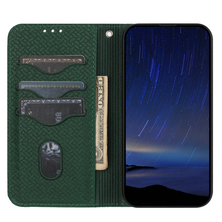 Woven Texture Stitching Magnetic Leather Phone Case, Series 2